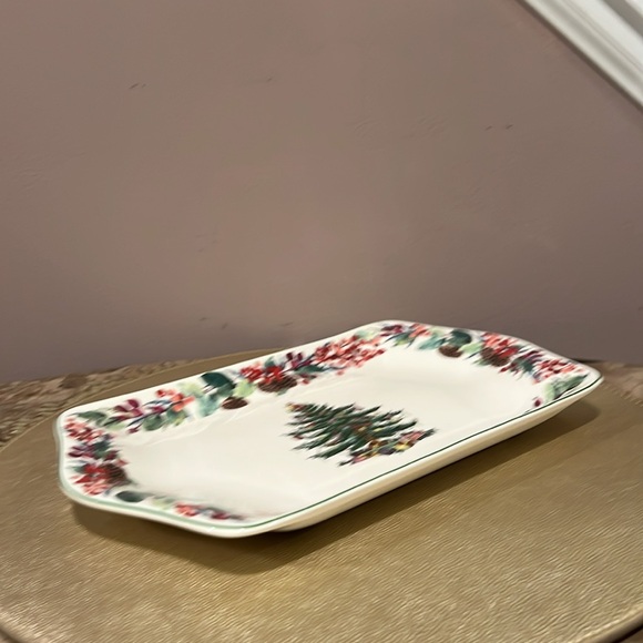 Spode Christmas Tree Annual Dessert Tray 12” 2023 - Picture 11 of 11
